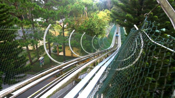 Máng trượt dài nhất Đông Nam Á tại Thác Dambri